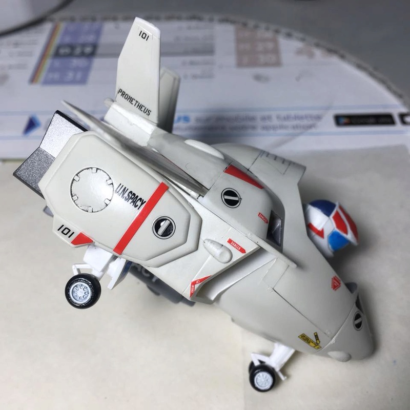 VF-1J Hikari Hichijo version TV egg plane (Macross) 24775110