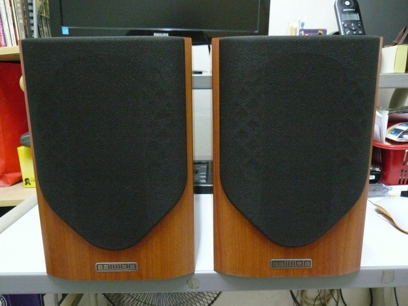 Mission M31 Bookshelf Speakers (used) SOLD Mc12