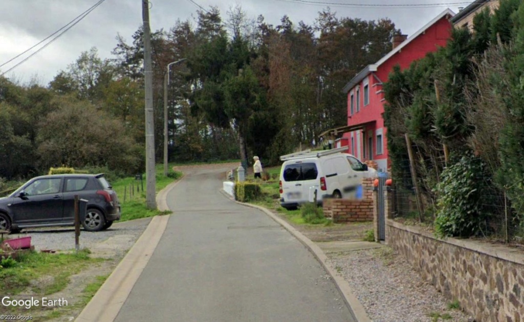 Street View: une affaire de disparition d'une octogénaire résolue grâce à la street car en Belgique Paulet13