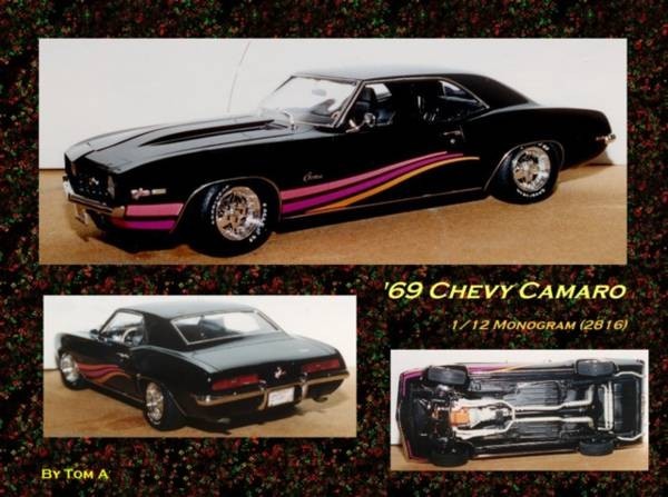 1/12th '69 Camaro Camcom10