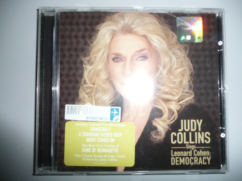Judy Collins sings Leonard Cohen: Democracy CD P1040614