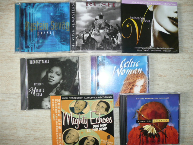 Audiophile CDs P1040628