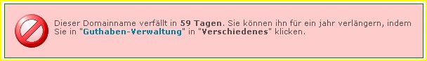 domain wartezeit - .de für eingenden Domain A11281