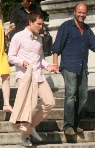 05.08.07 - On Location for Gossip Girl Photoshoot Normal17