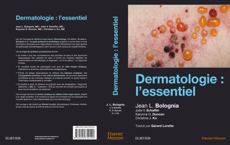 Dermatologie : l'essentiel (Date de Parution 03/01/2018) Bologn10