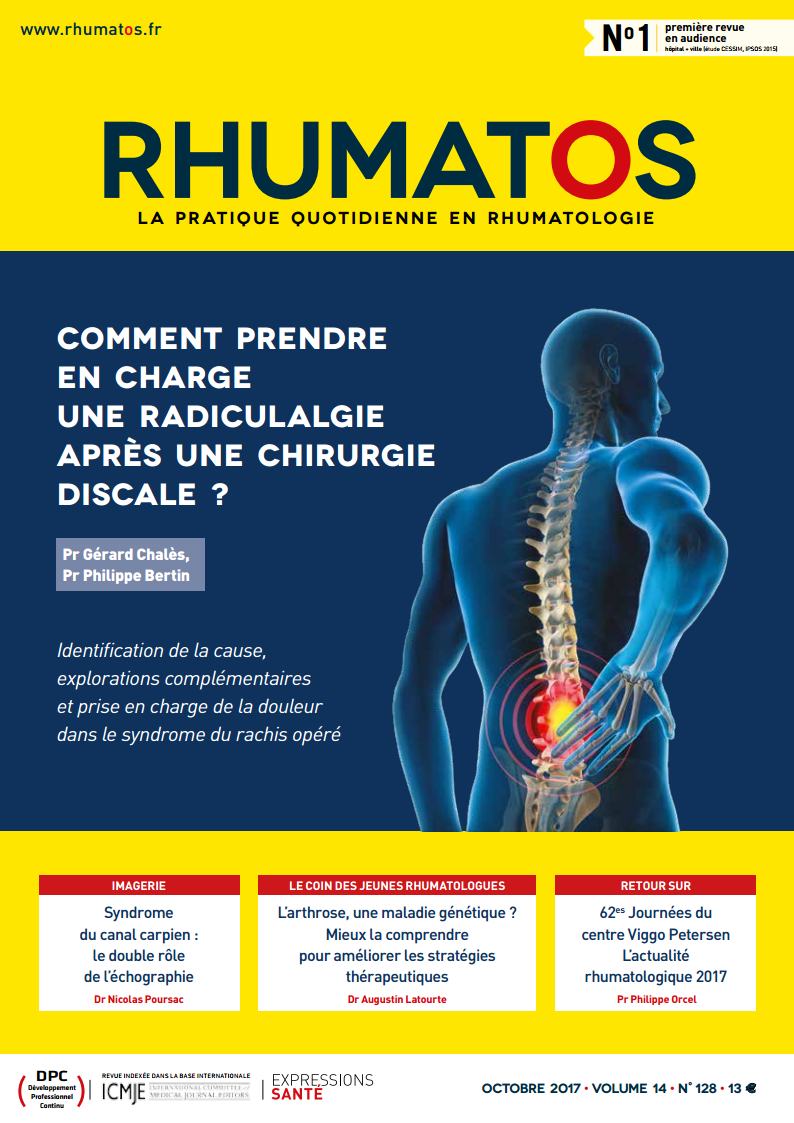 Rhumatos N° 128 – octobre 2017 Rhumat10