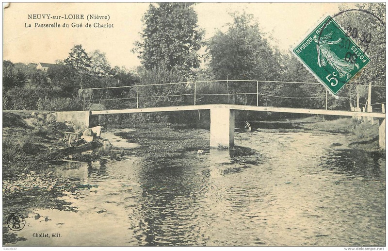 CPA avant les ponts, les gués 113_0010