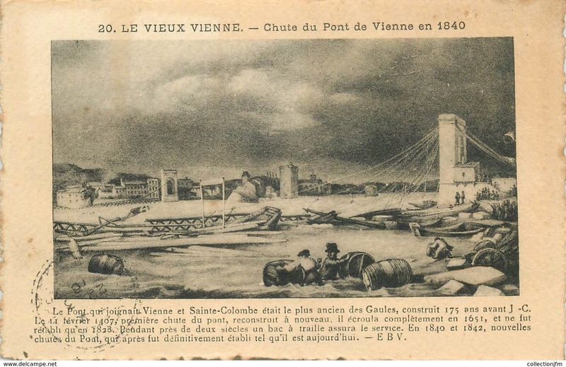 Vieux papiers et CPA : les ponts suspendus de Marc Seguin 266_0010