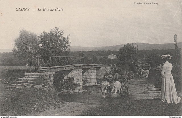 CPA avant les ponts, les gués 391_0010