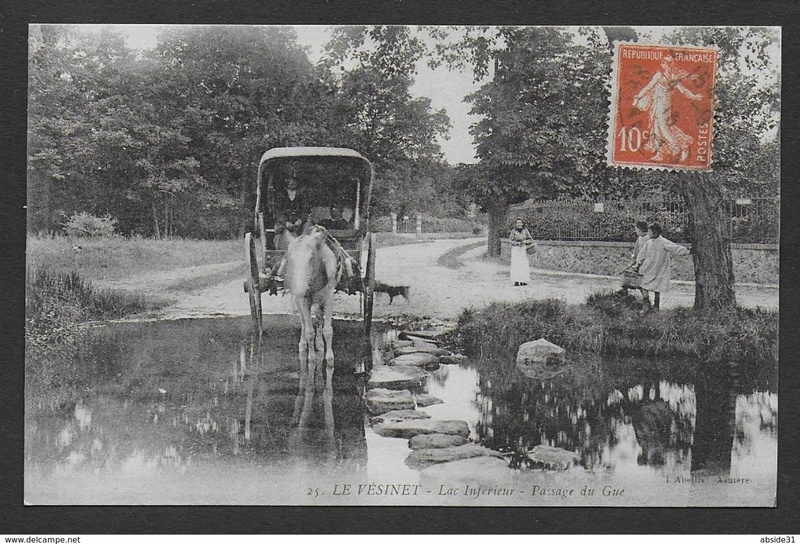 CPA avant les ponts, les gués 753_0010