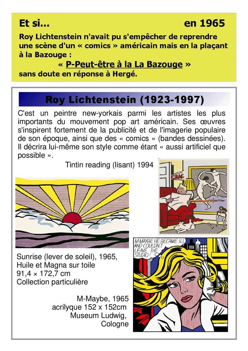 Et si Van Gogh était venu lui-aussi à La Bazouge? (Collages et pastiches) _1965_10