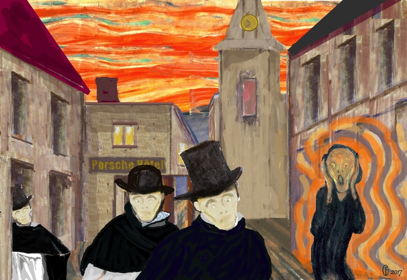 Et si Van Gogh était venu lui-aussi à La Bazouge? (Collages et pastiches) Y_188810