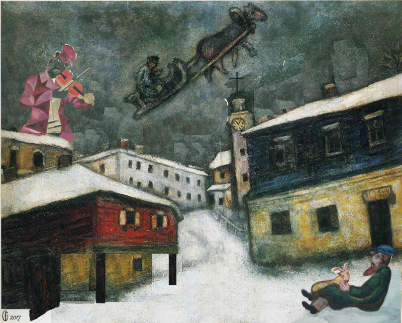 Et si Van Gogh était venu lui-aussi à La Bazouge? (Collages et pastiches) Y_192910
