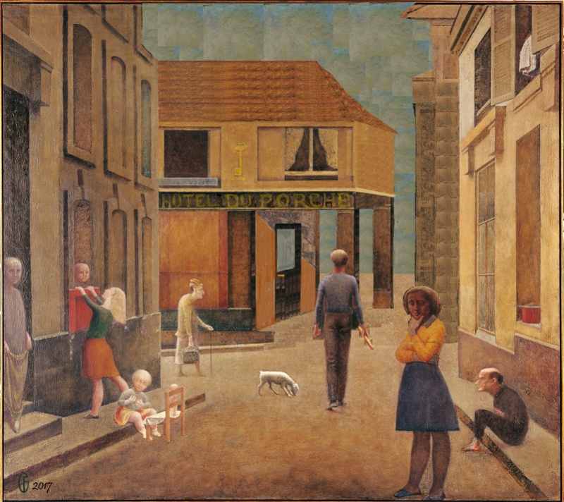 Et si Van Gogh était venu lui-aussi à La Bazouge? (Collages et pastiches) Y_195810