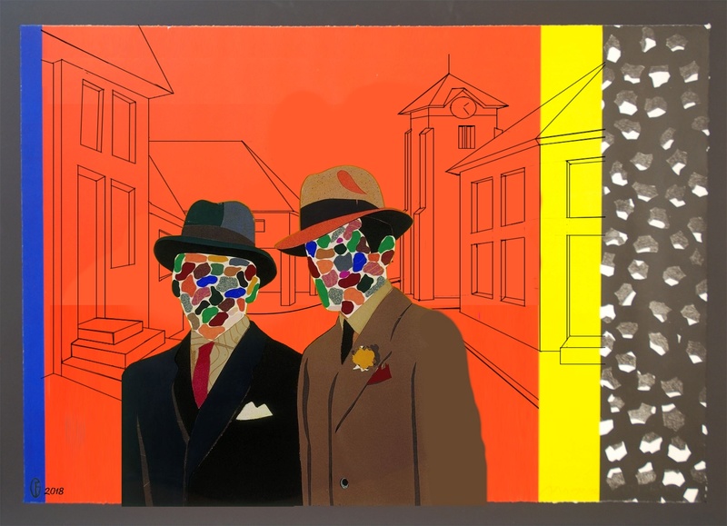 Et si Van Gogh était venu lui-aussi à La Bazouge? (Collages et pastiches) Y_197911