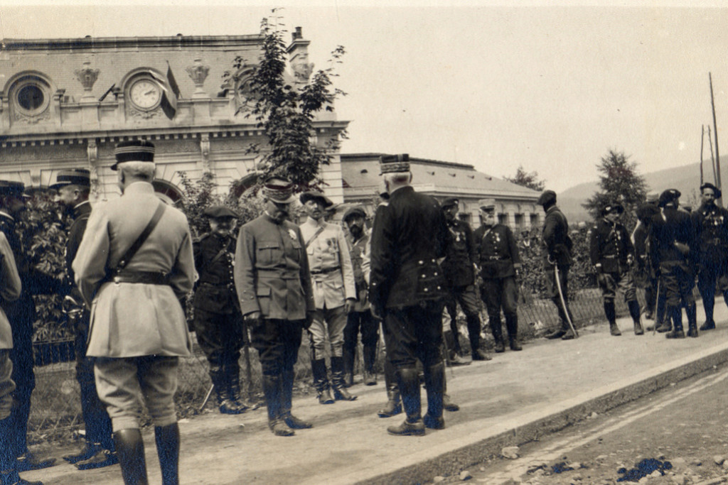 Hommage au capitaine Ferdinant Belmont du 11° B.C.A. 09010