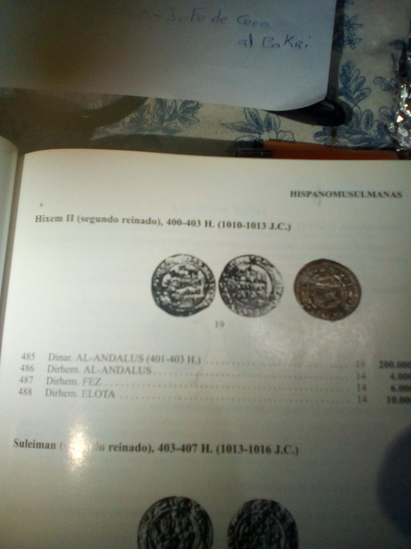 Dírham de Hixam II, 2º reinado, 401 H, al-Ándalus 15189910