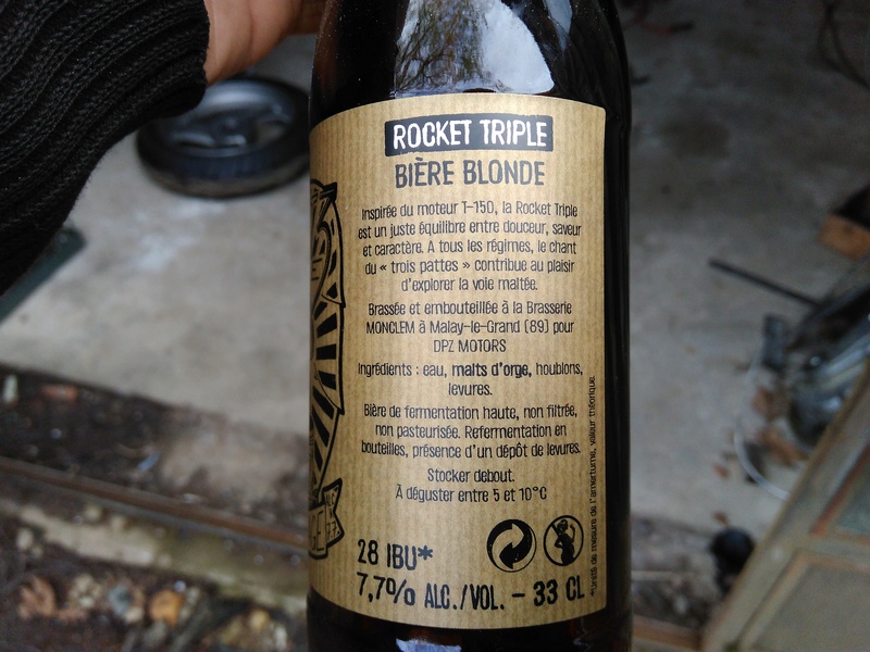 Bière Rocket triple "cuvée garage" Img_2019