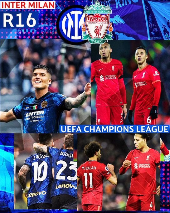 Champions League 2021/22 » Achtelfinale » 16.02.2022 21:00 Uhr » Inter - FC Liverpool 0:2 (0:0) - Seite 5 1720