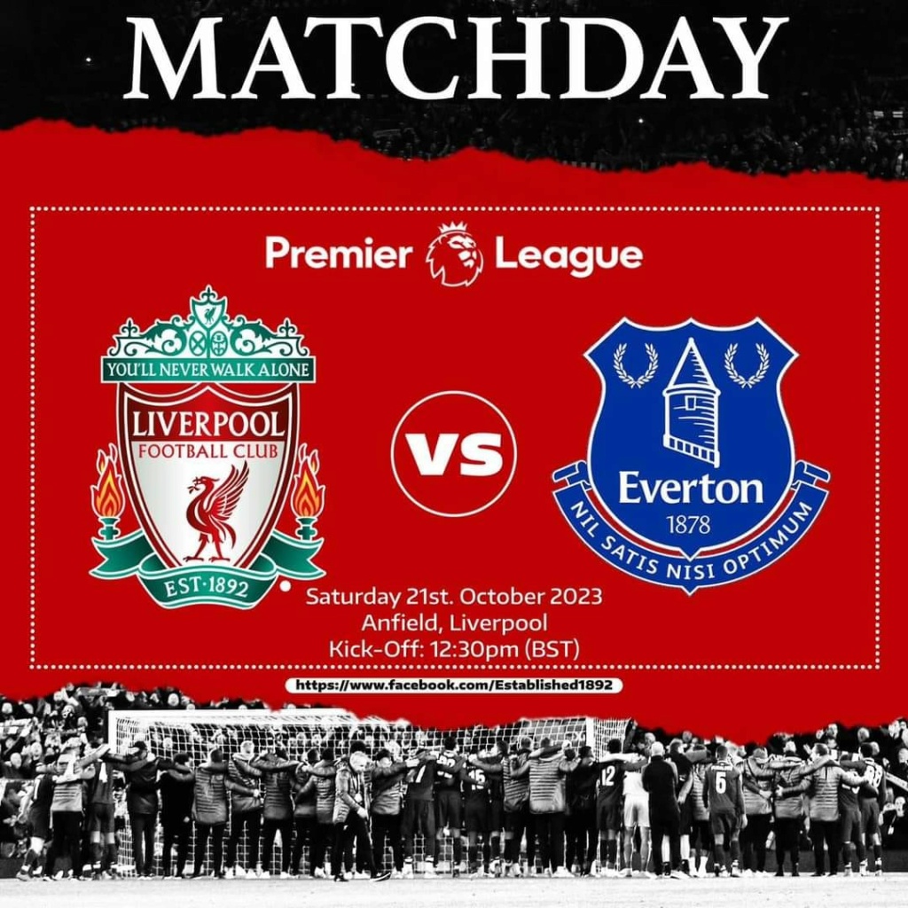  09. Spieltag der Premier League 2023/24 » 21.10. 13:30 h » FC Liverpool - FC Everton 2:0 (0:) 39448810