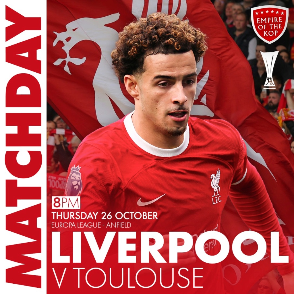 09.01. 3. Spieltag der Europa League 2023/24 » 16.10. 21:00 h » FC Liverpool - FC Toulouse  5:1 (3:1) - Seite 5 39541710