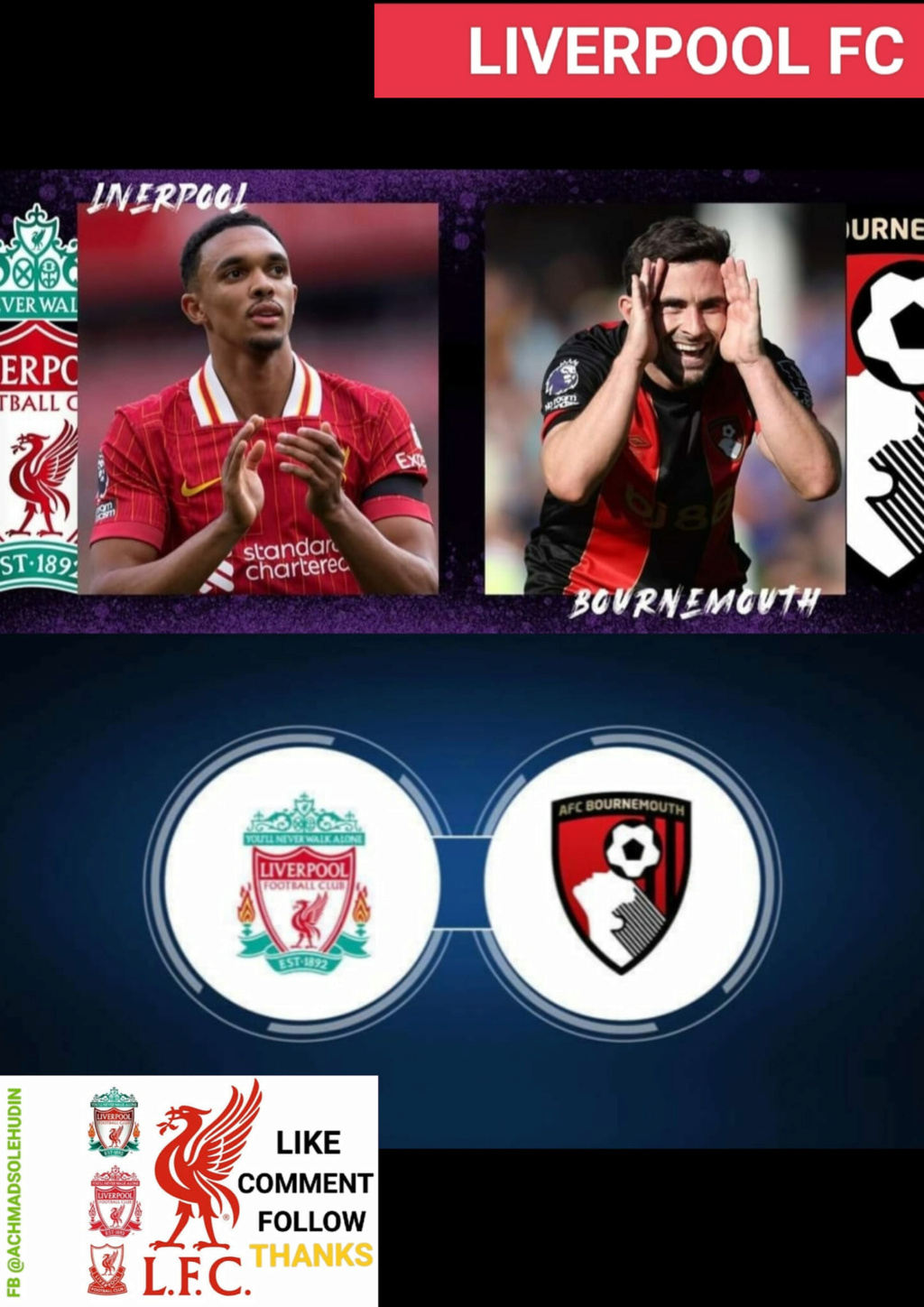 PL2024/25 » 5. Spieltag » Samstag, 21. 09. 2024 16:00 Uhr » FC Liverpool - AFC Bournemouth 3:0 (3:0) - Seite 5 46048811