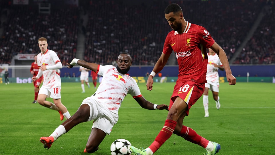 Champions League 2024/2025 » Ligaphase 3. Sp. » Mittwoch, 23. Oktober 2024 21:00 Uhr » RB Leipzig - FC Liverpool 0:1 (0:1) 46423011