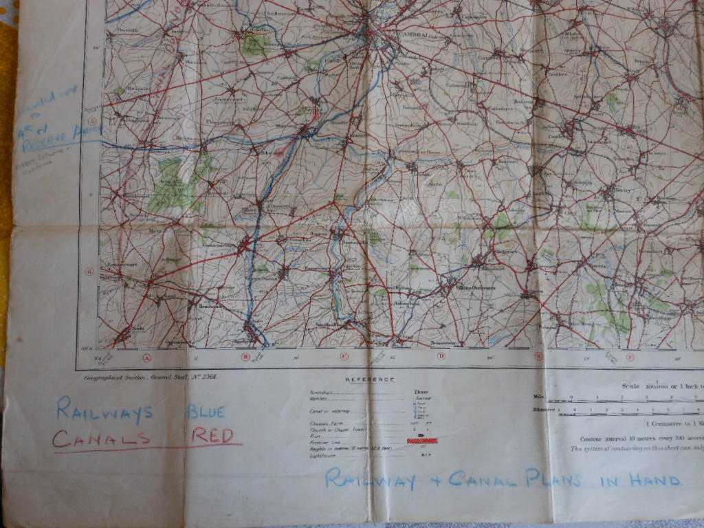 Identification marquages sur une carte Anglaise de 1916 région Cambrai ? Dscn1558