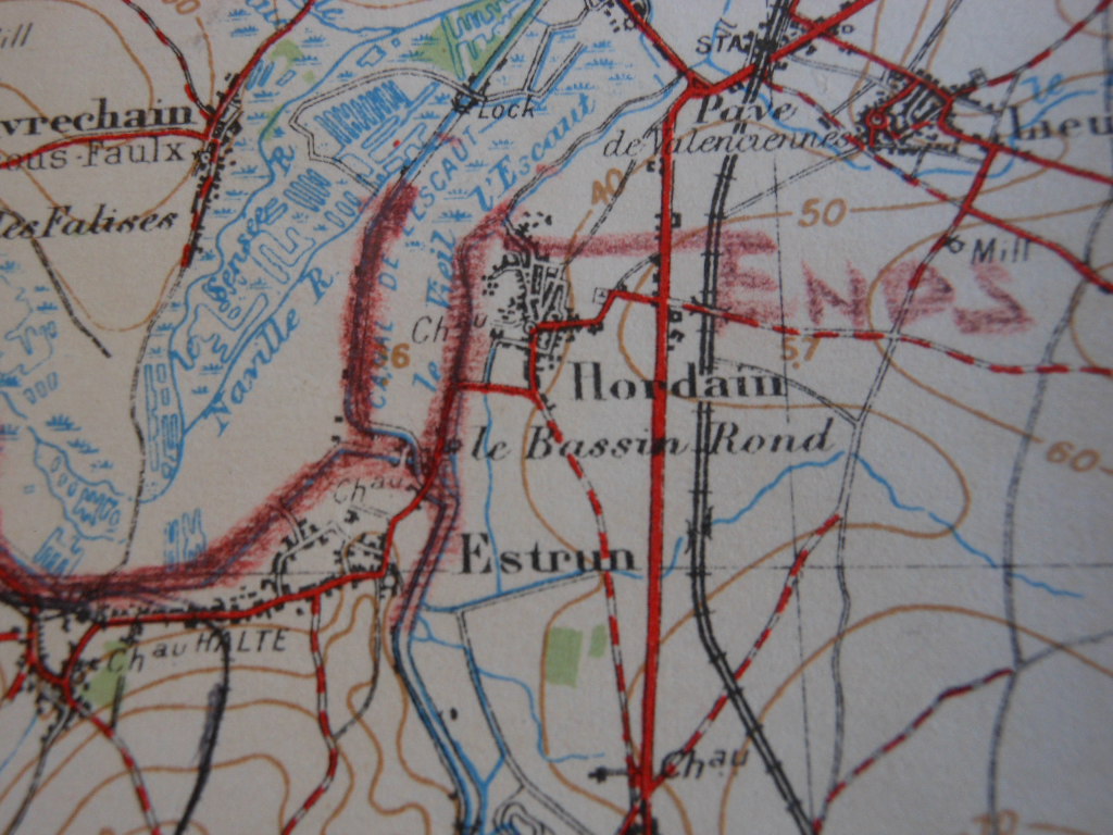 Identification marquages sur une carte Anglaise de 1916 région Cambrai ? Dscn1562