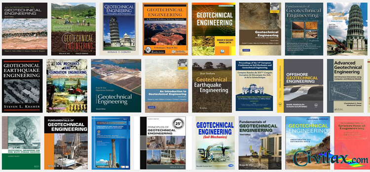 كتب الاساسات و التربة كاملة Foundation Engineering, Soil Mechanics, Rock Mechanics, Geology Tunneling Geotec10