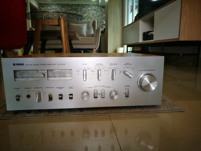 Yamaha CA-1000 MkIII Class A integrated Amp (Used) SOLD Img_2057