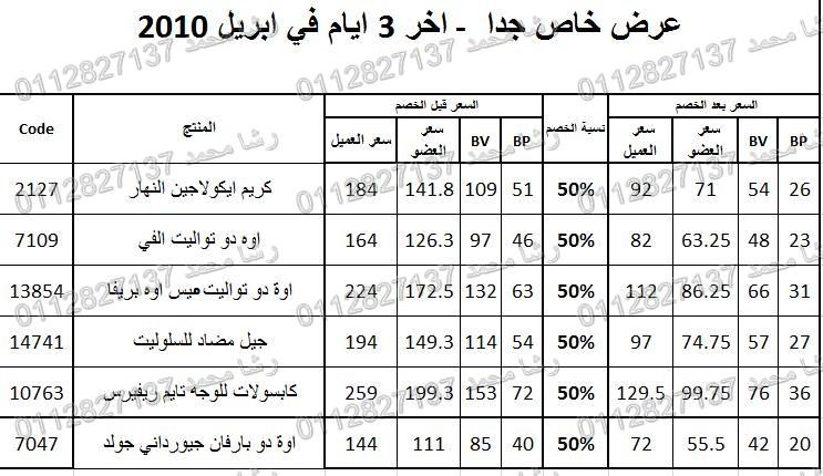 سحب اجهزة كهربائية وتخفيضات 50% من اوريفليم ابريل Offer_11