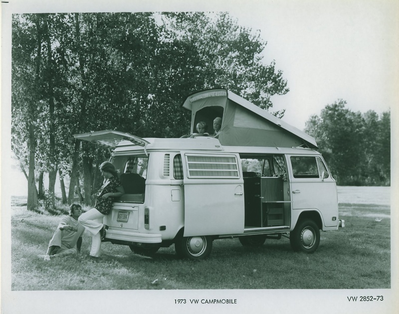 Photos d'époque Volkswagen & Porsche 73camp11