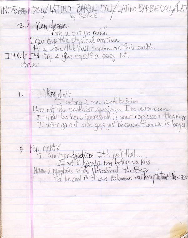From a Purple Notebook ? Latino10