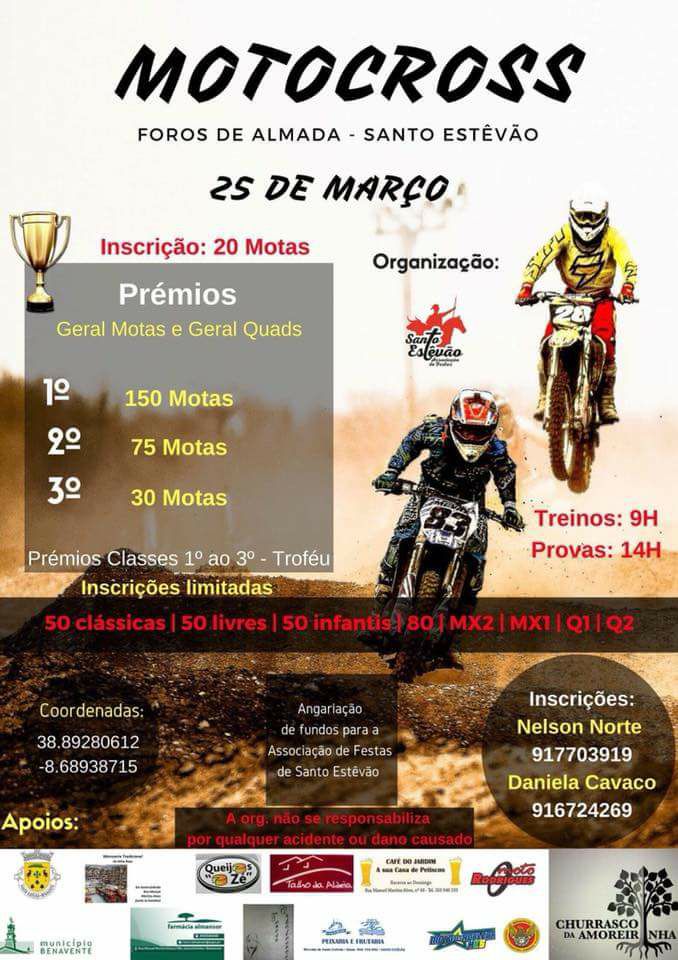 Motocross Foros de Almada (Santo Estêvão, Benavente) 25 Março 29066210