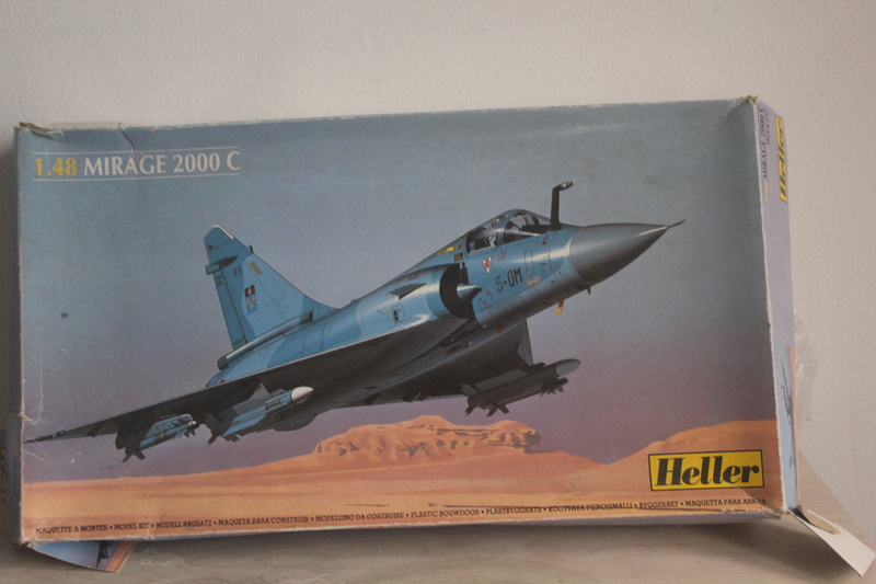 1/48  Mirage 2000 c  Heller    FINI Img_3311