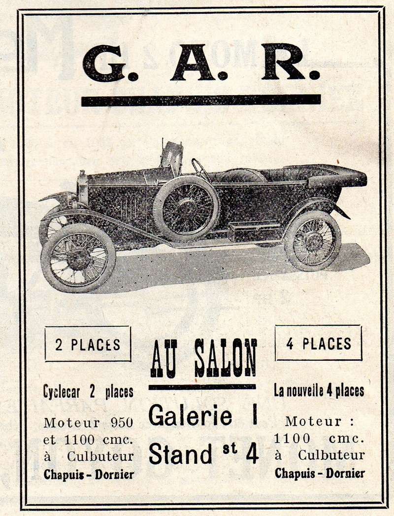 GAR GARDAHAUT cyclecar voiturette - Page 4 Gar_210