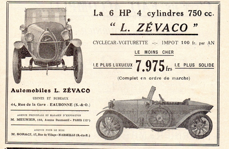 L. ZEVACO cyclecar Zevaco13