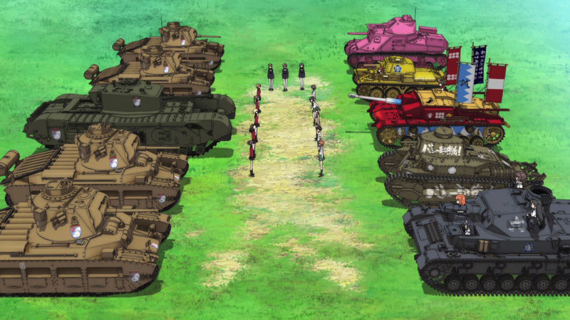 Girls und Panzer First-10