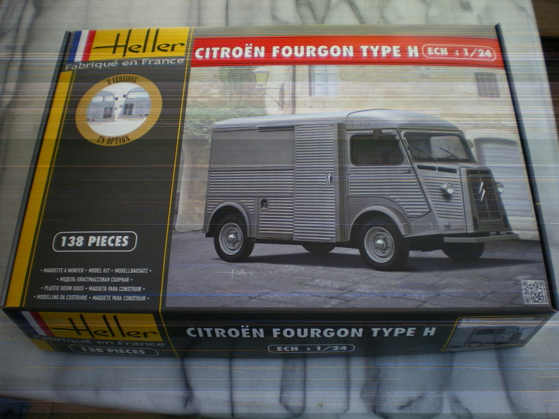 Citroën fourgon type h 1/24 heller (photos finales) Citroe10