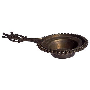 Bronze Frying Pan with a Decorated Handle 20004010