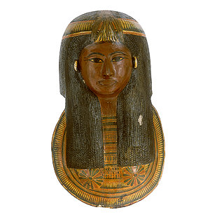 Cartonnage Mummy Mask of Isis 612-1-10