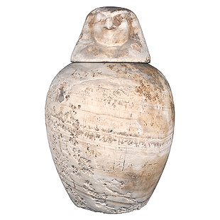Canopic Jar with Falcon-Head Lid 632-6-10
