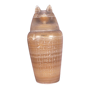 Canopic Jar of Set-ari-ben, the Daughter of Hana 784-1-10