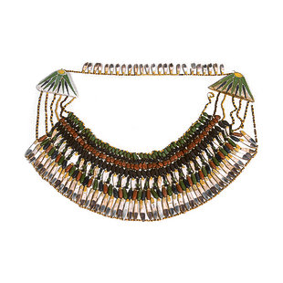 Collar Made of Colored Faience Em-8-110