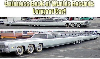 أطول سيارة من نوعها في العالم - 26 عجلة.. 551