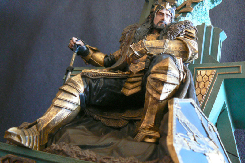 THE HOBBIT - KING THORIN ON THRONE Weta-k47