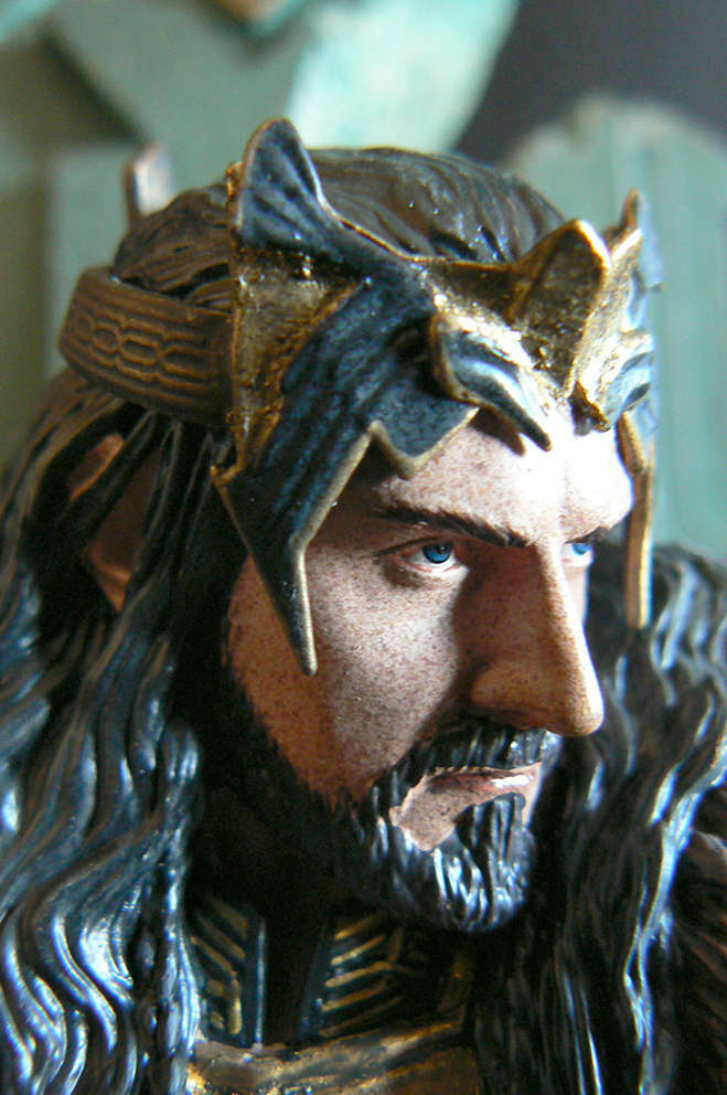 THE HOBBIT - KING THORIN ON THRONE Weta-k76