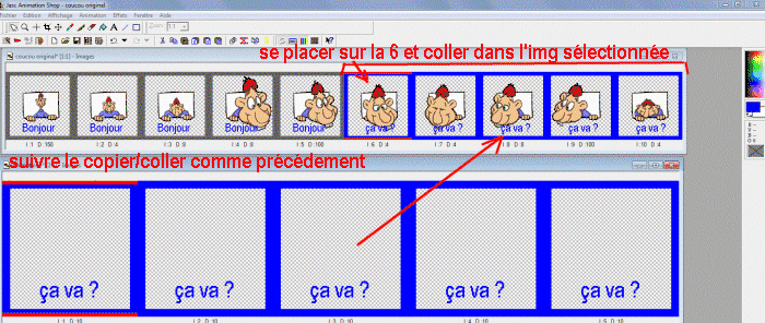 Tuto 7 :  Modifier ou personaliser un gif animé (image animée) avec Animation Shop 19846710