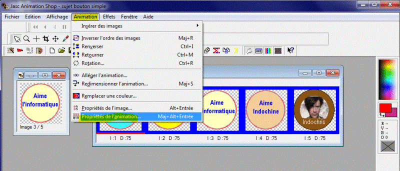 Tuto N°2 - ANIMER un GIF fixe avec AS 21249610
